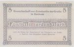 Notgeld Constantin